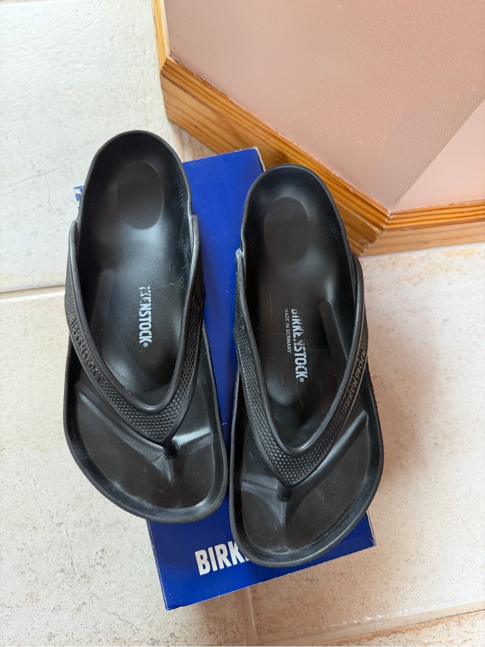 Black Birkenstock Honolulu Eva Flip Flop - Picture 2 of 7